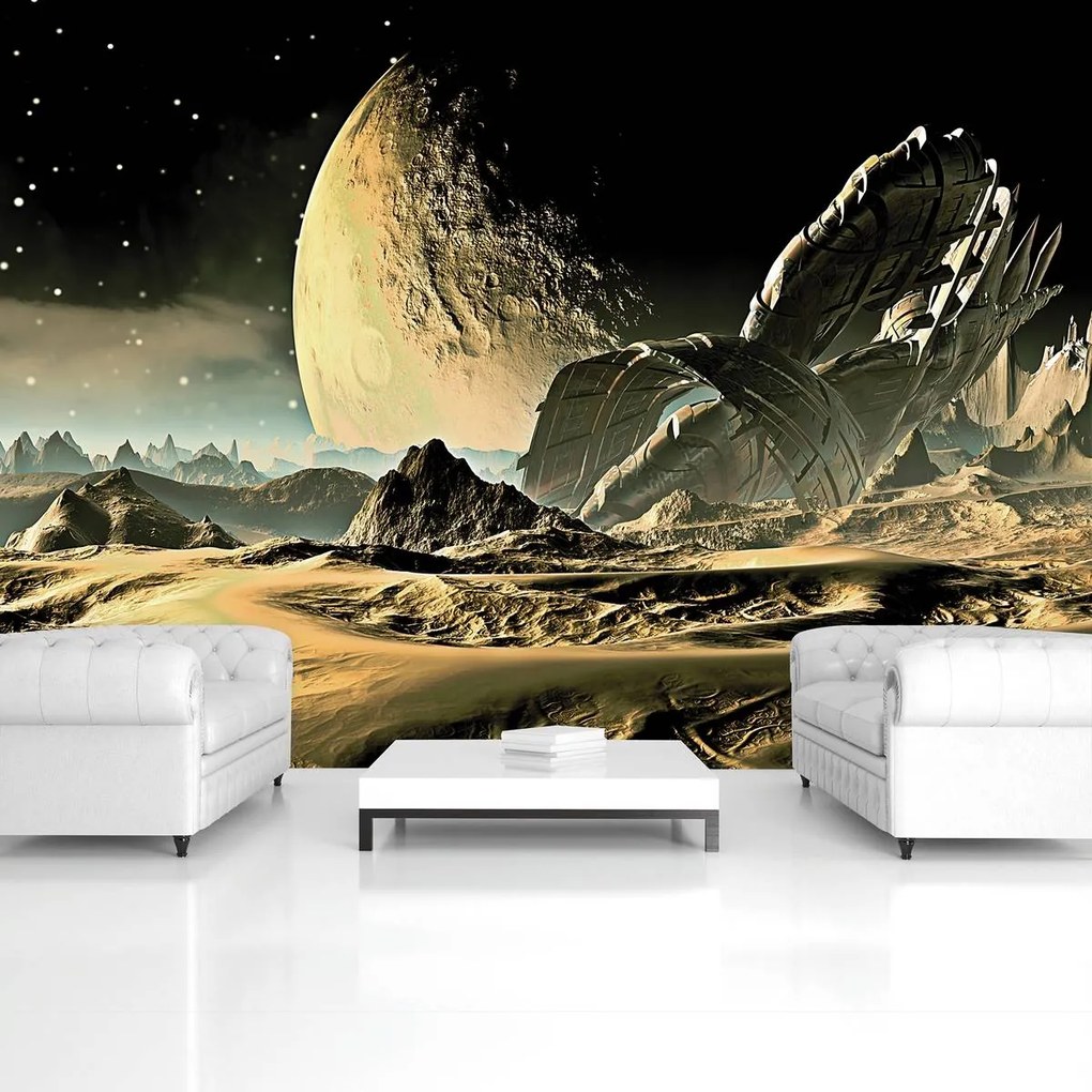 Fototapet - Aterizare pe Mars (254x184 cm)