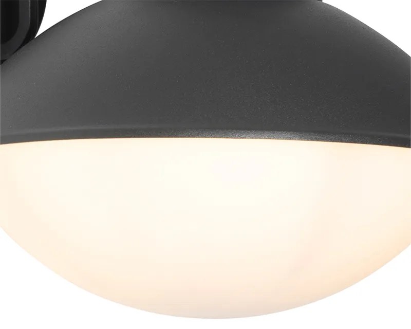 Lampă de perete exterioară modernă neagră IP44 - Marcel