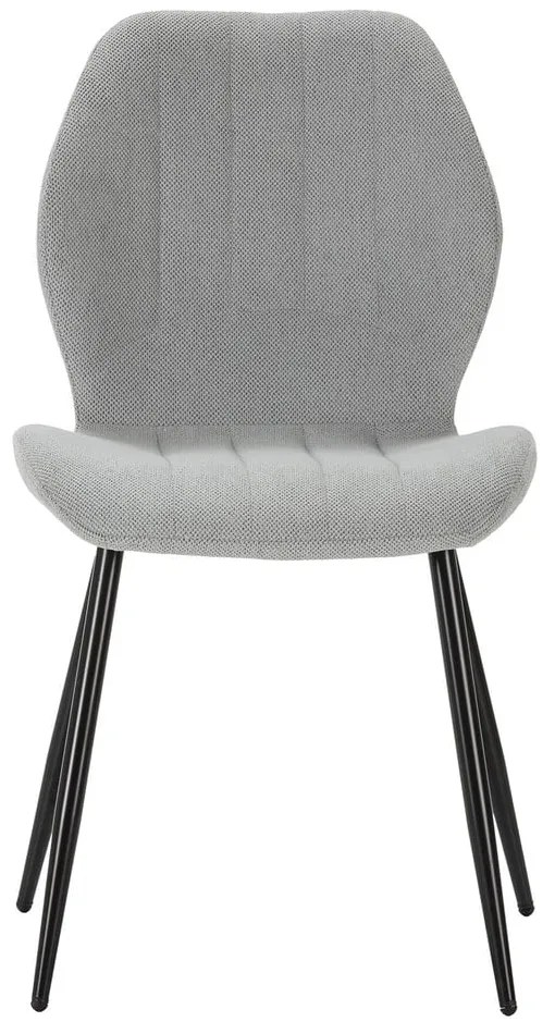 Scaune de dining gri-deschis 4 buc. Milu – Marckeric