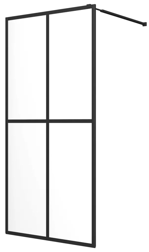 Paravan dus walk-in, 80x195 cm, sticla securizata transparenta Transparent, 80 x 195 cm