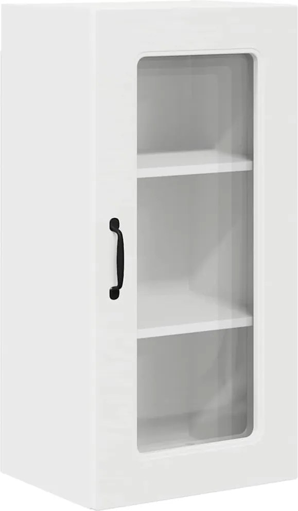 vidaXL Dulap de bucătărie Kalmar Alb 40 x 31 x 80 cm Lemn compozit