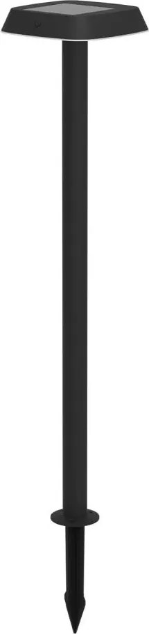 Eglo 901072 - Lampă solară LED DREOLI, 8,5 W / 3,7 V, 2200 mAh, IP44, neagră