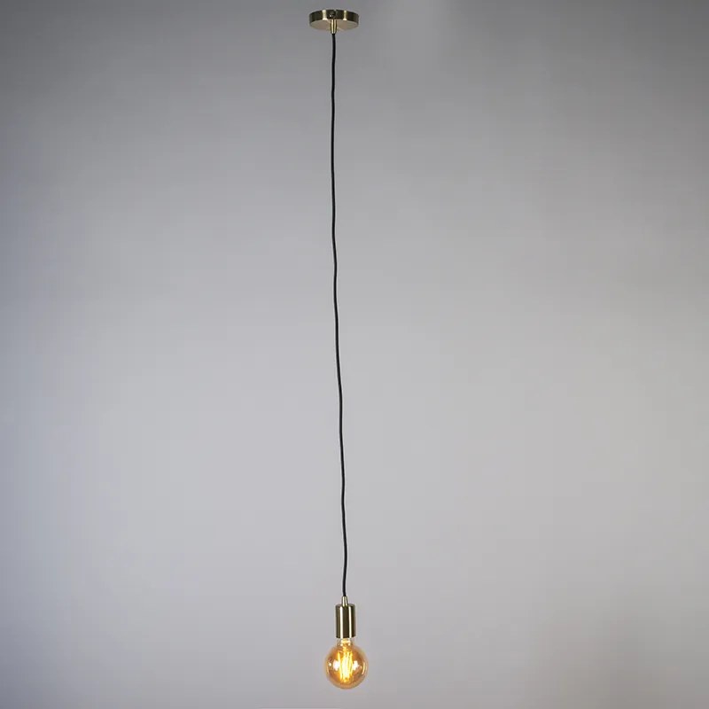 Lampă modernă cu pandantiv aurie - Facil