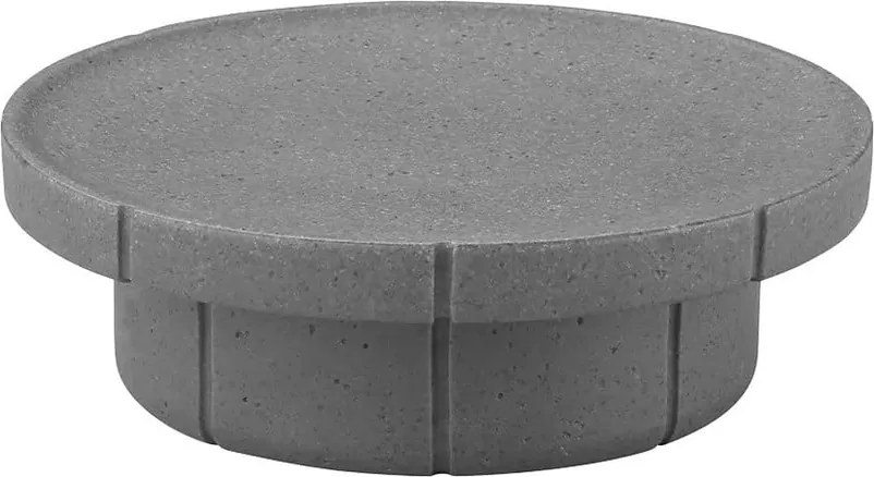 Săpunieră gri din polirășină Kua – Blomus