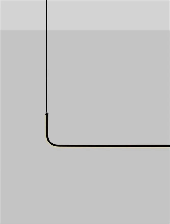 Lustra LED suspendata stil minimalist liniar STRITA L-101cm