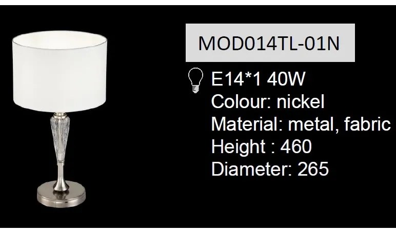 Veioza eleganta design modern Alicante MYMOD014TL-01N