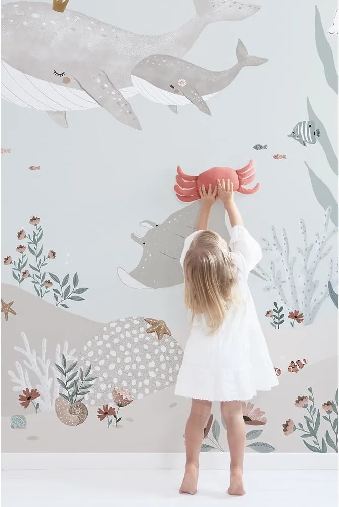 Tapet pentru copii 400 cm x 248 cm Dreamy Seabed – Lilipinso