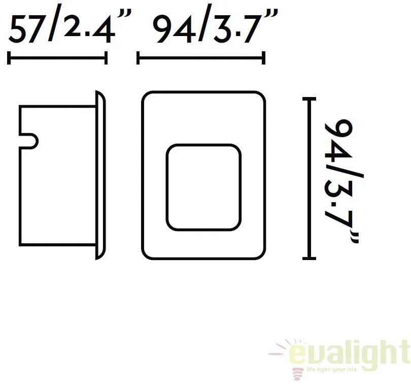 SPOT LED INCASTRABIL DE EXTERIOR NASE-1 70398