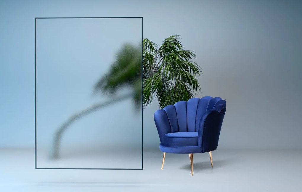 Fotoliu stil art deco cu forma scoica salda berjer