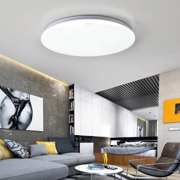 Plafonieră LED dimabilă Immax NEO 07156-38 ANCORA LED/24W/230V Wi-Fi Tuya + telecomandă