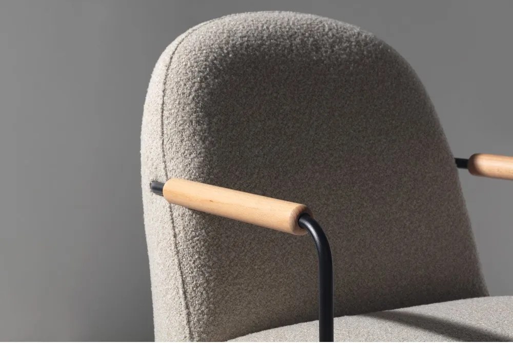 Fotoliu bej Regi – MOME