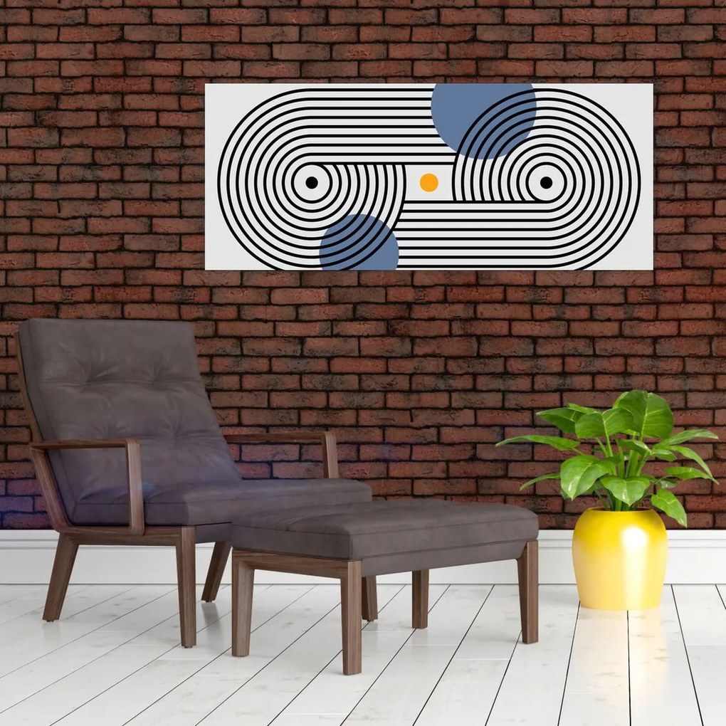 Tablou - Abstracție minimalistă N⁰3 (120x50 cm)