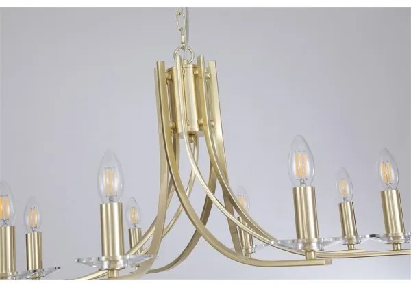 Searchlight 4168-8SB - Lustru cu lanț ASCONA 8xE14/60W/230V