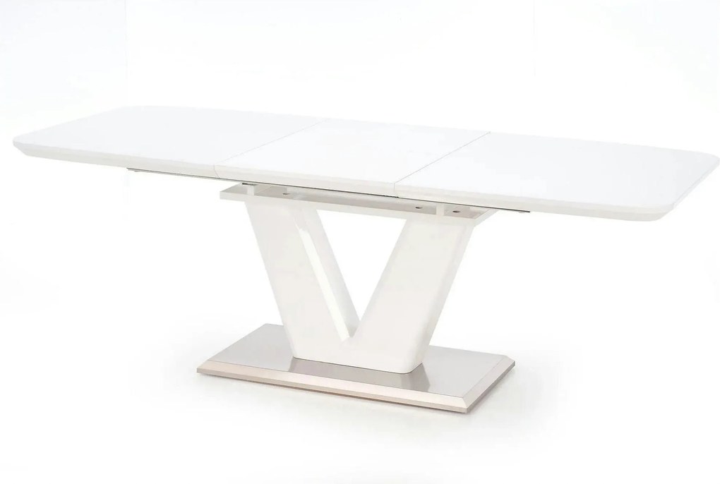 Masa extensibila MISTRAL, alb, 160/220x90x77 cm