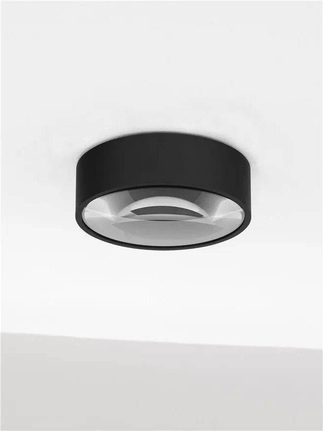 Plafoniera LED exterior moderna IP65 VISOR D-10cm