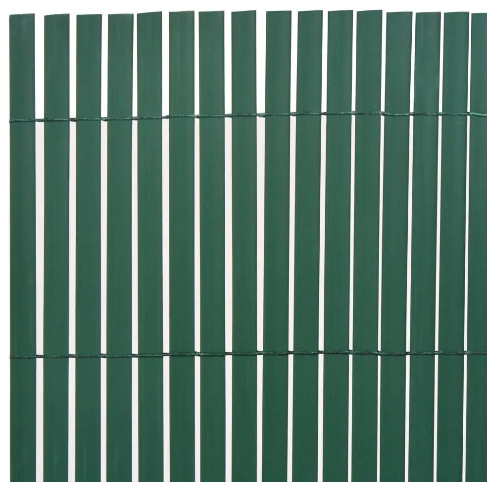 Gard pentru gradina cu 2 fete, verde, 110x400 cm 1, Verde, 110 x 400 cm