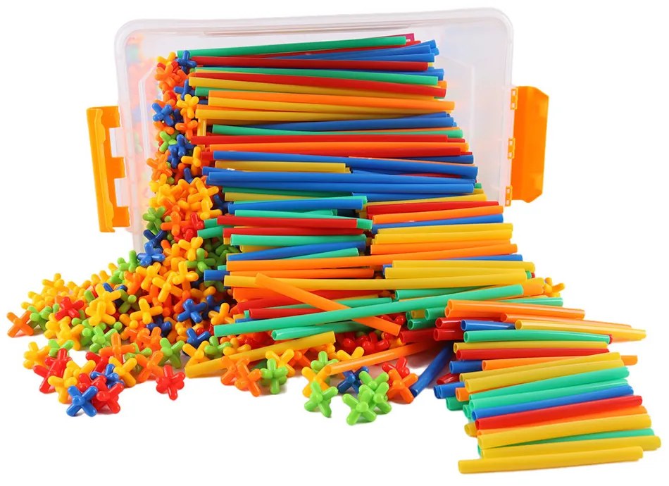 Set de bețe pentru construcții creative 1200 de piese