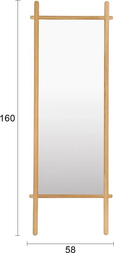 Oglindă de podea 58x160 cm Solene – White Label