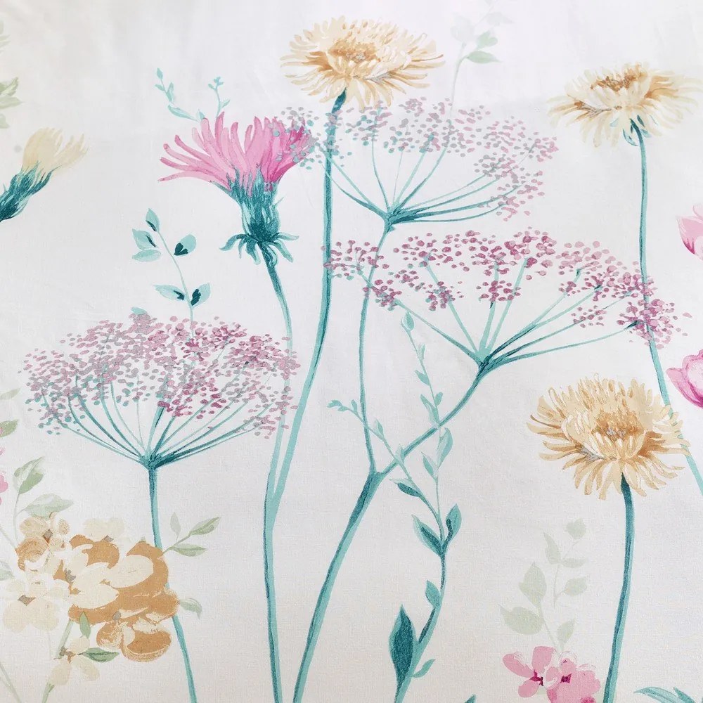 Lenjerie de pat pentru pat dublu cu 3 piese 200x200 cm Meadowsweet Floral – Catherine Lansfield