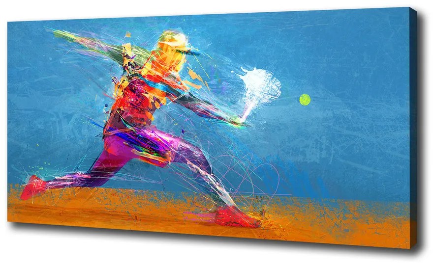 Pictură pe pânză Jucator de tenis