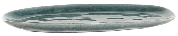 Platou Green din ceramica 27x12 cm