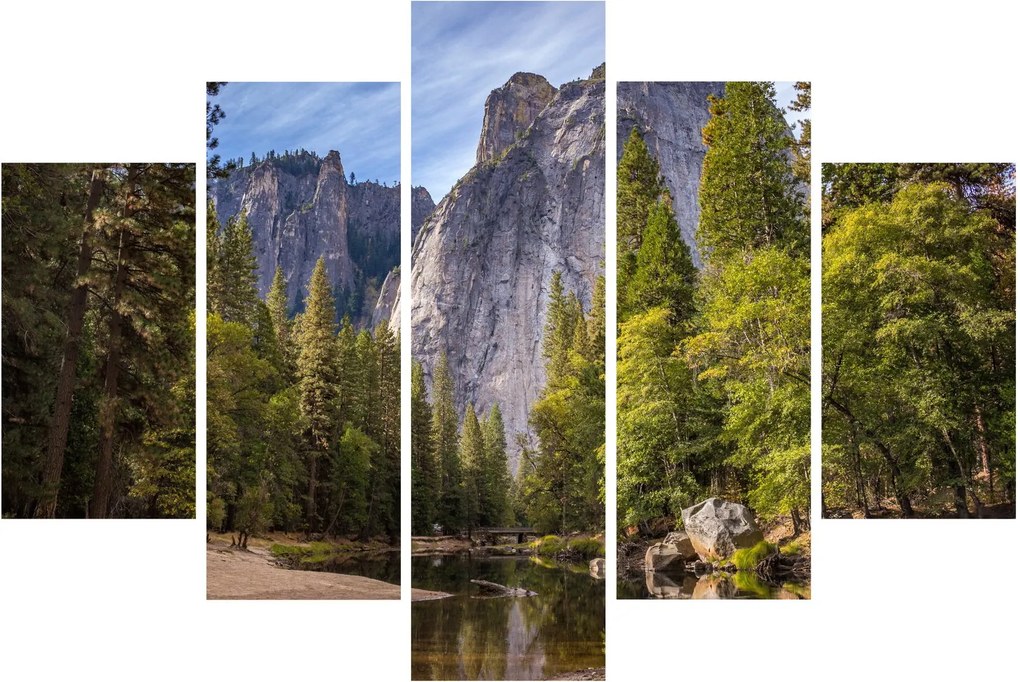 Tablou - Sub Piatra Yosemite (150x105 cm)