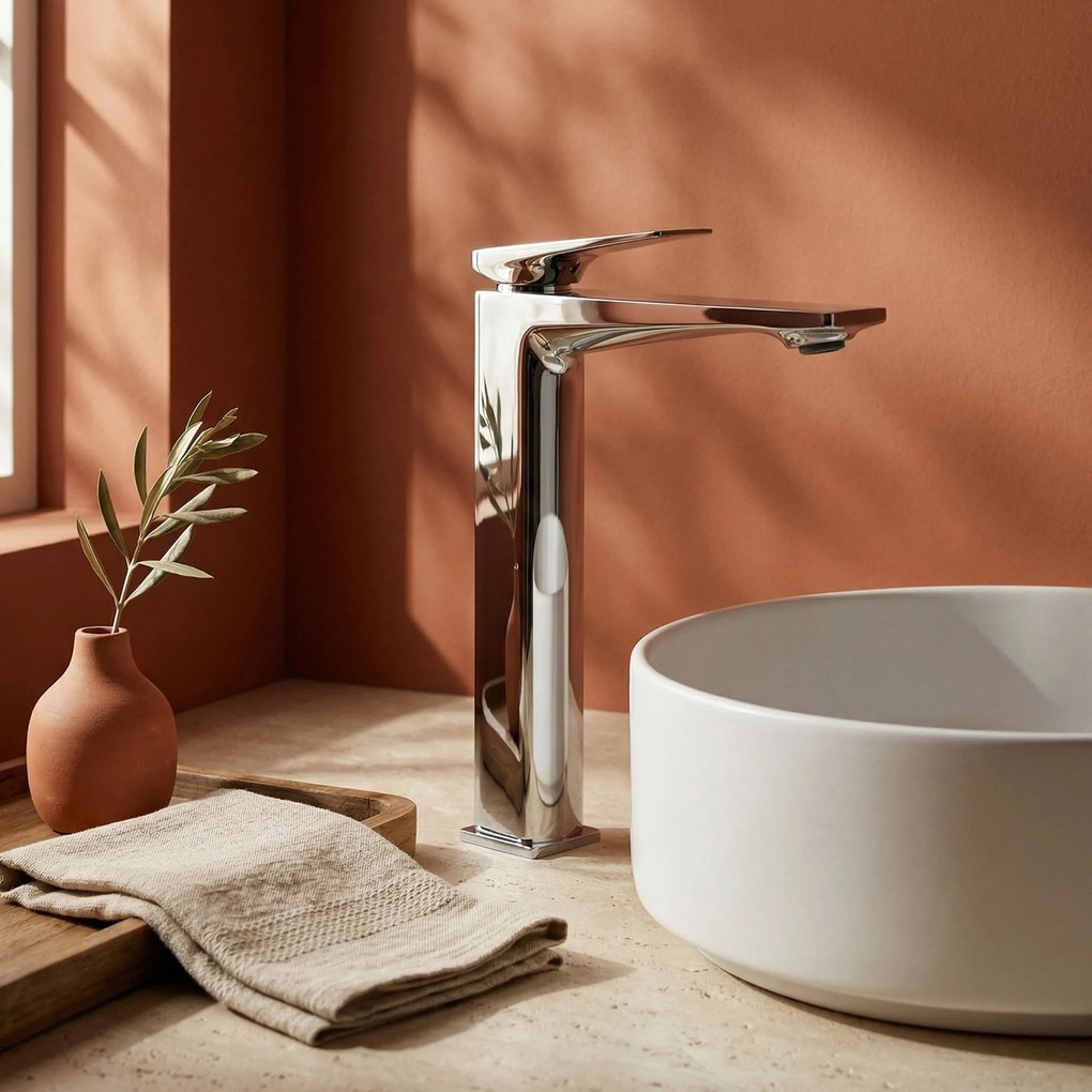 Baterie pentru baie PREMIUM Rea Prime Chrome High