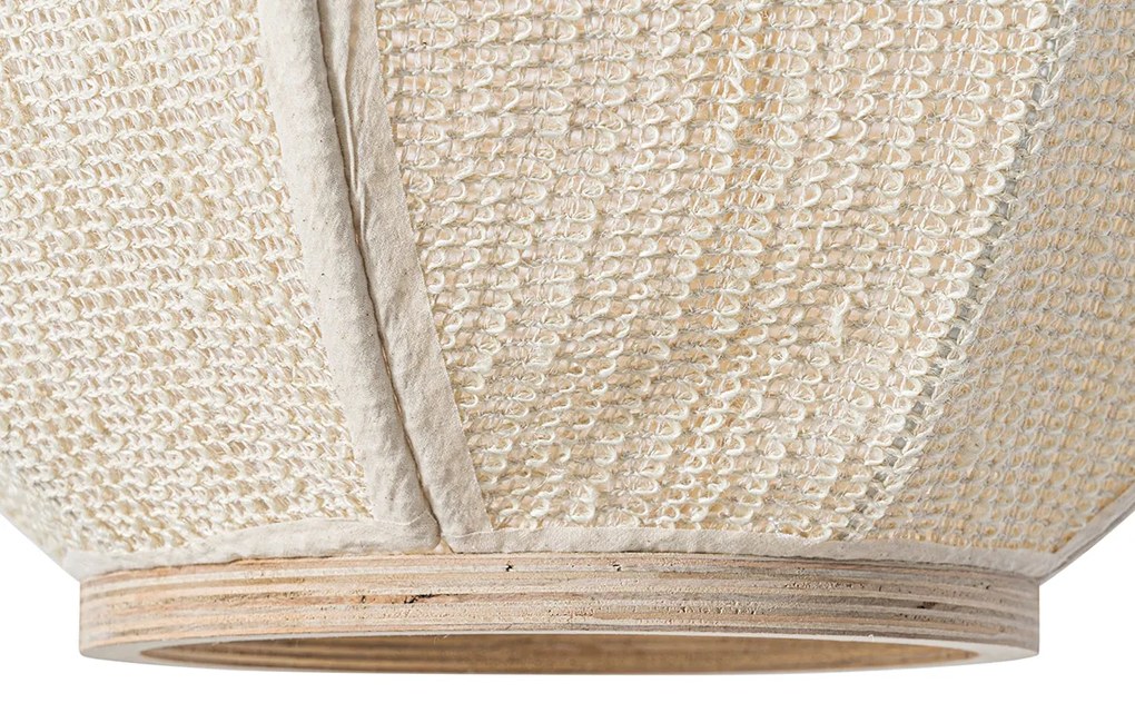 Lampă suspendată orientală naturală 46 cm - Rob