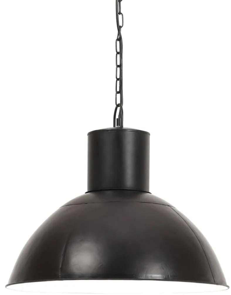 Lampa suspendata, negru, rotund, 48 cm, 25 W, E27 1,    48 cm, Negru,    48 cm