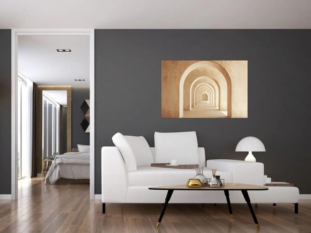 Tablou - Pasaj Bej (90x60 cm)