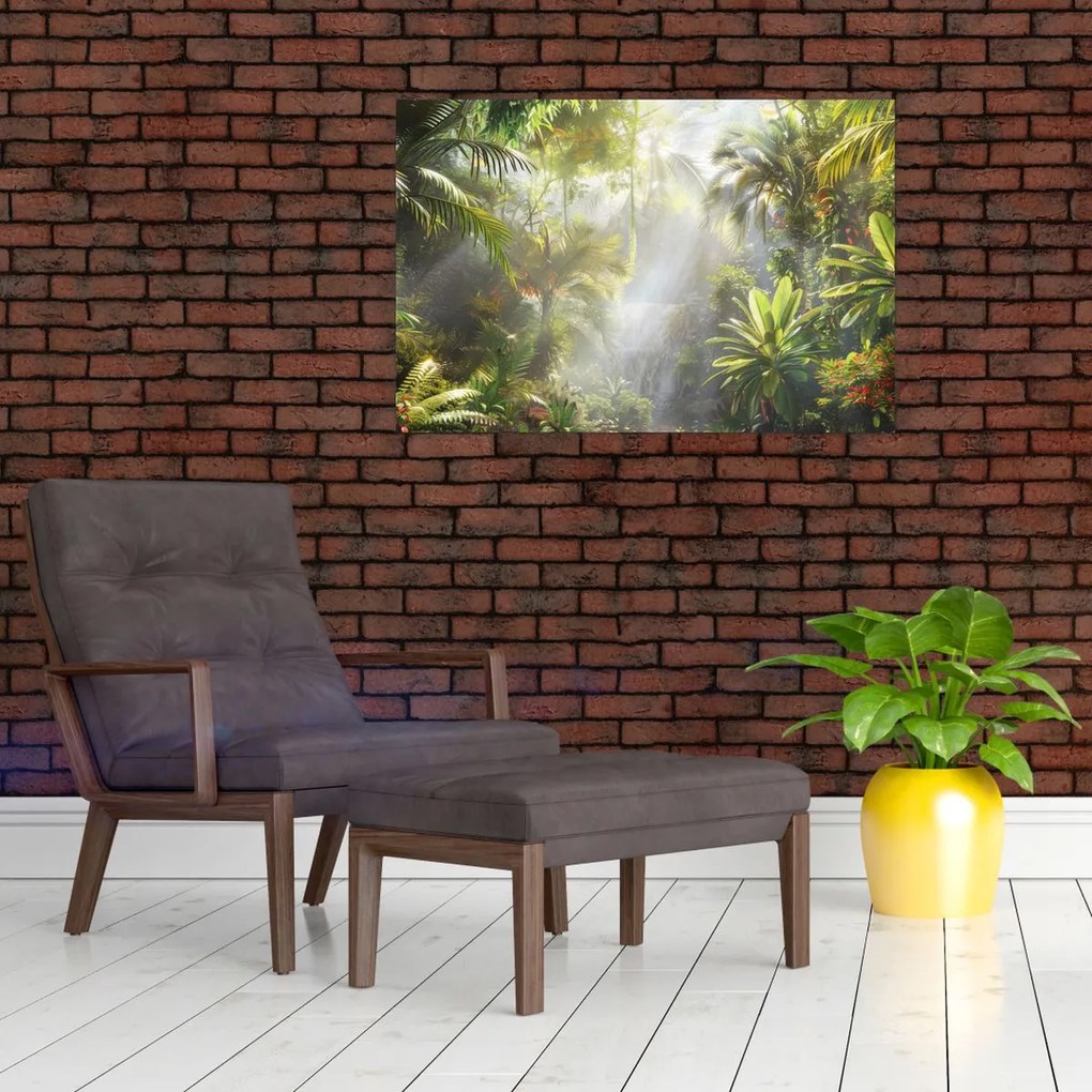 Tablou - Pădure tropicală (90x60 cm)