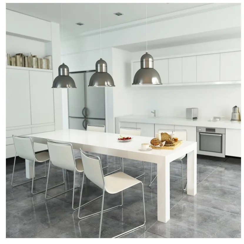 Autocolant de podea Ambiance Waxed Concrete, 60 x 60 cm