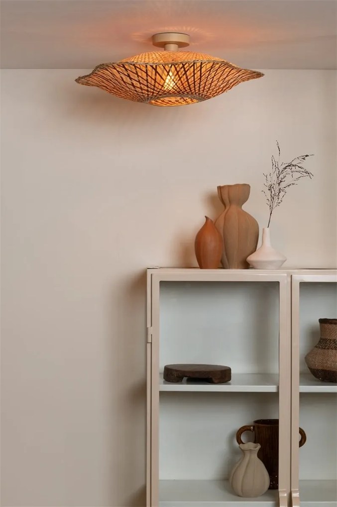 Plafoniera Eco, Bambus, Madura nat/brown, M