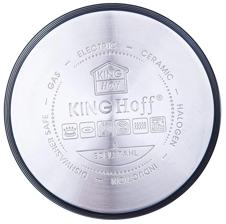 Set de cratiţe din inox CHEF, 12 piese