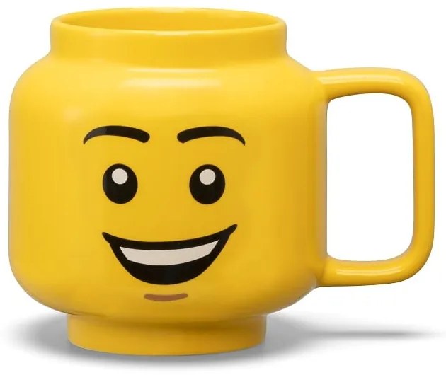 Cană pentru copii galben din ceramică 530 ml Head – LEGO®