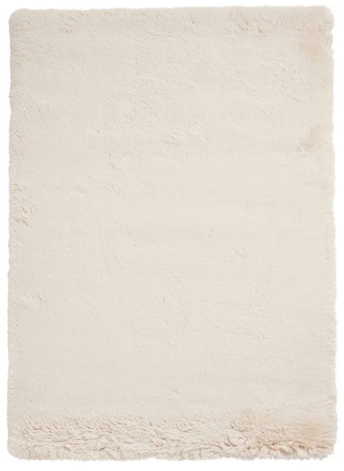 Covor crem 60x120 cm Super Teddy – Think Rugs