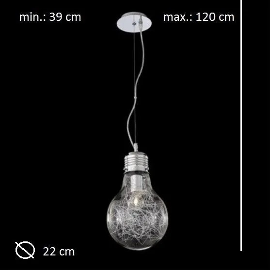 Pendul super modern diametru 20 cm LUCE MAX SP1 Small 033679