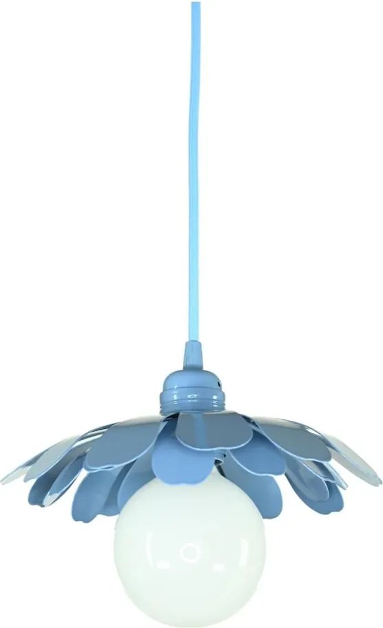 Bohemia-Design - Candelabru pe cablu 1xE27/60W/230V albastru