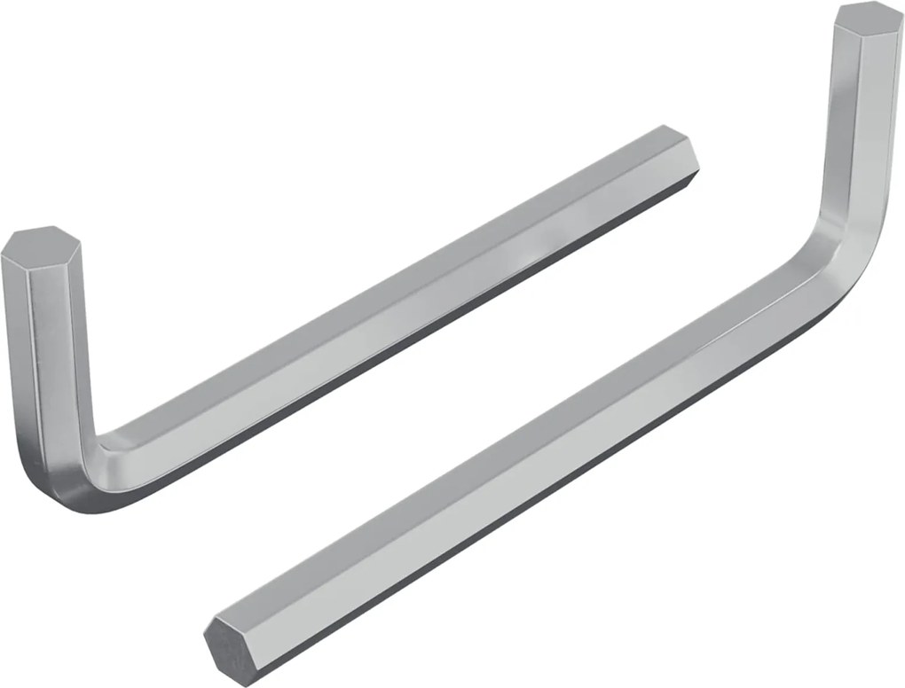 vidaXL Cheie Hexagonală 2 pcs Argintiu 32 x 86 mm Oțel