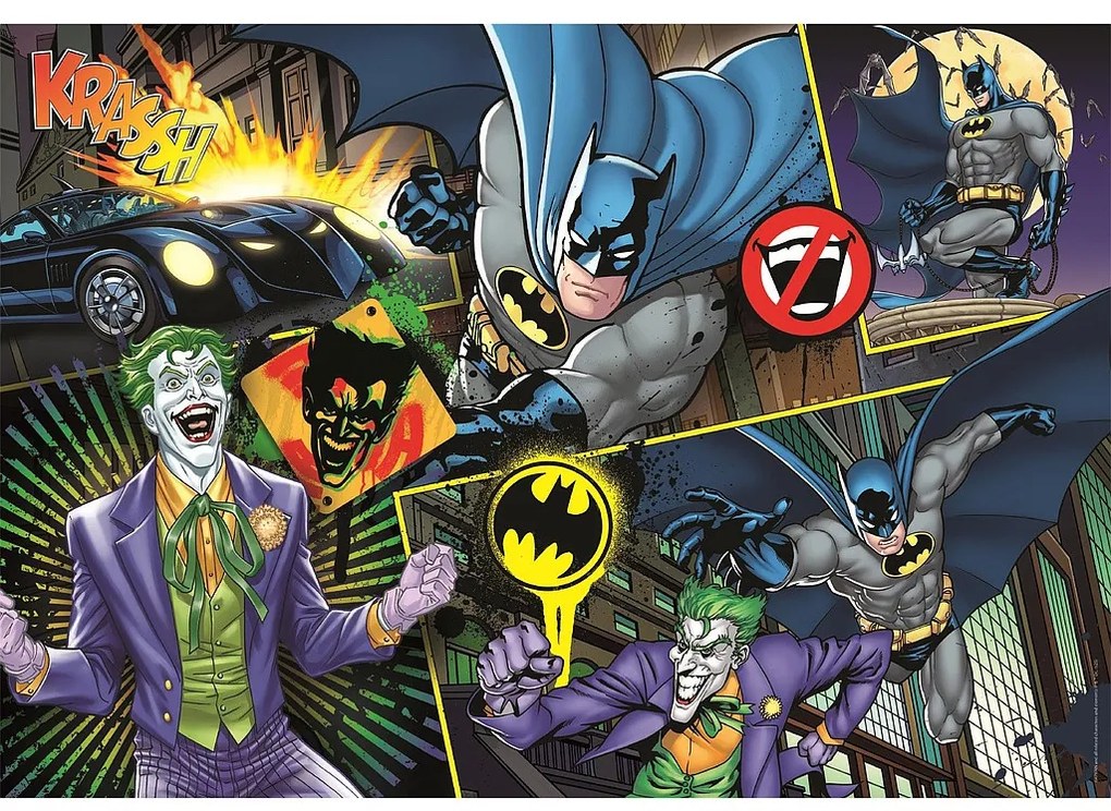 Batman VS Joker Puzzle Clementoni de 104 piese
