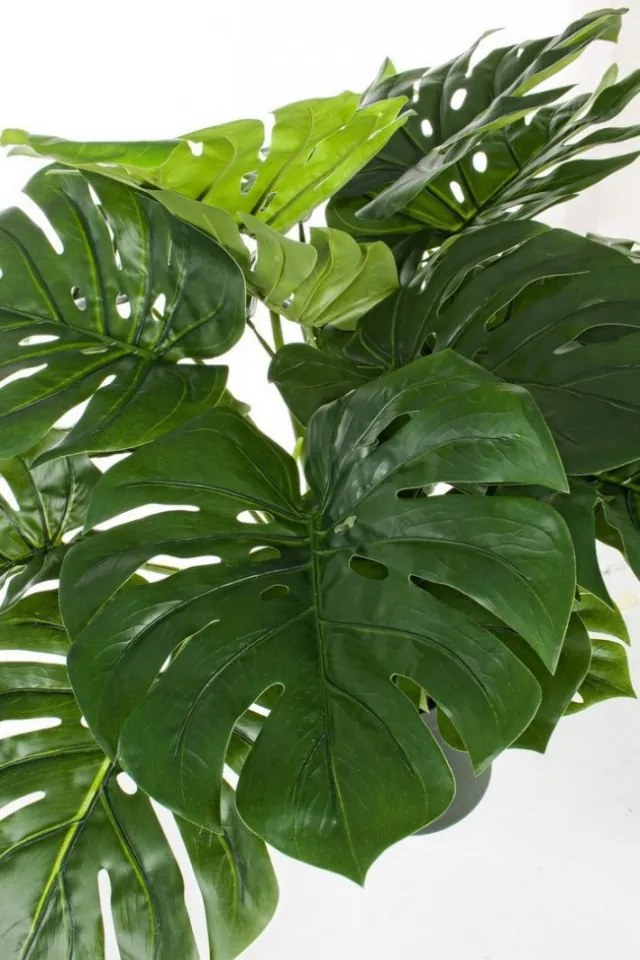 Planta artificiala decorativa cu ghiveci, 65 cm, Philodendron Bizzotto