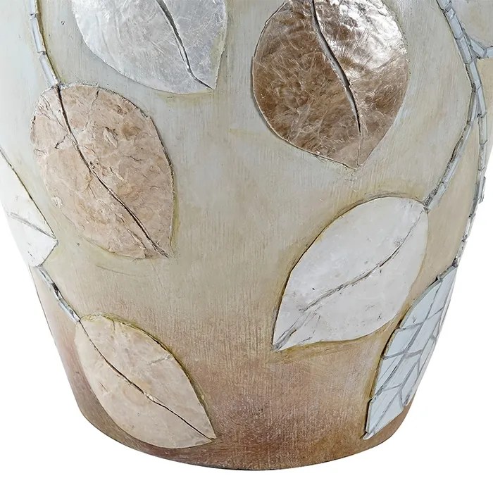 Vaza Leaves Terracotta din lut 25x60 cm