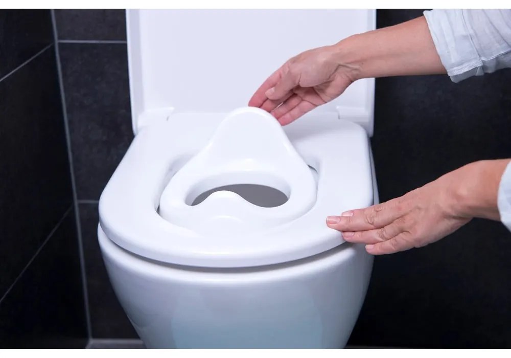 Reductor capac WC pentru copii roz închis Bella Bambina – Rotho