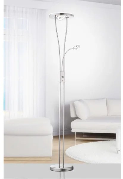 Lampadar LED dimabil HELIA LED/16,8W/230V + 2xLED/3,8W Leuchten Direkt 11778-55