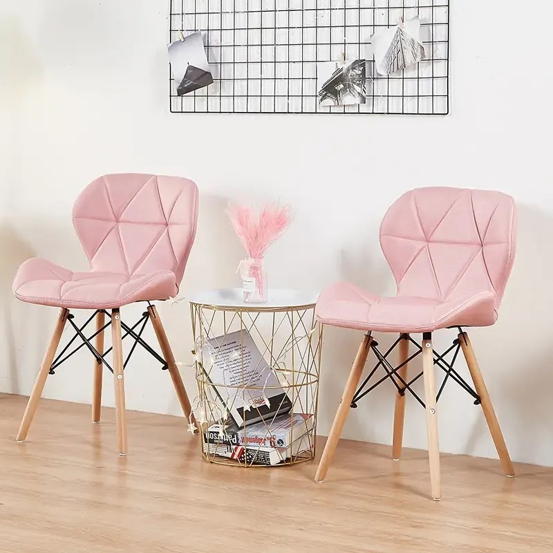 Scaune de sufragerie 4buc din piele, Rose