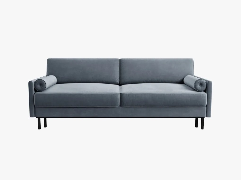 Canapea extensibila 3 locuri Scott catifea L212 cm