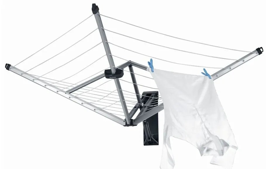 Uscător de rufe pentru grădină/de perete WallFix 24m – Brabantia