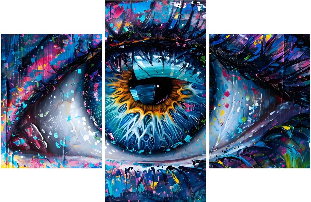 Tablou - Pictura ochilor (90x60 cm)