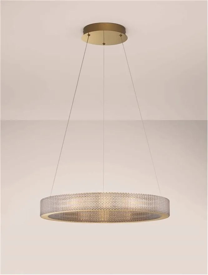 Lustra LED suspendata deosebita design modern KLEPSIDRA, 41cm