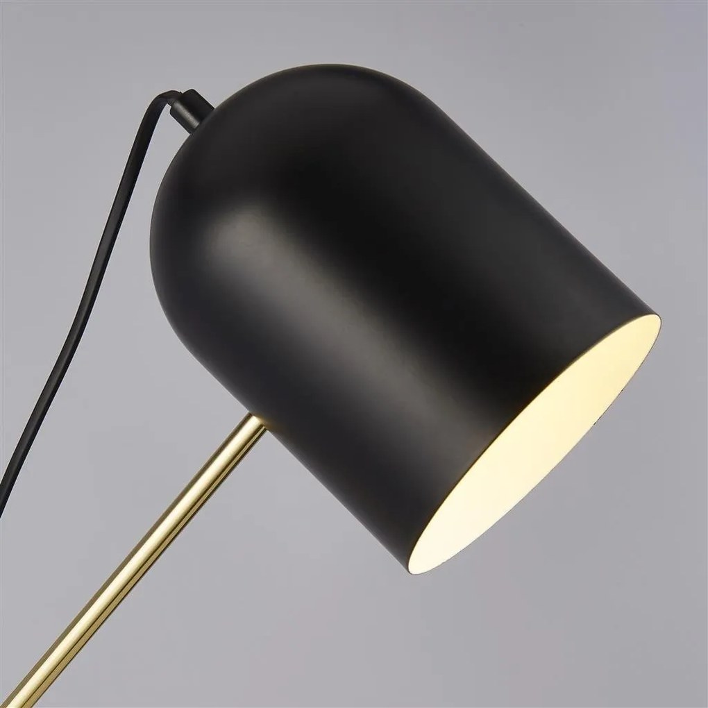 Lampadar/Lampa de podea design decorativ Odyssey negru/auriu